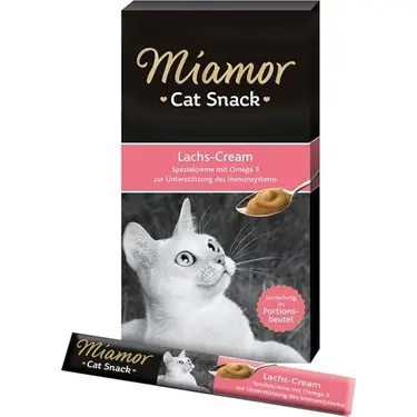 MIAMOR CREAM SOMONLU KEDI ÖDÜLÜ 6X15 GR