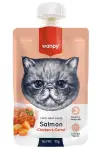 Wanpy Taze Somon & Tavuklu Kedi Et Ezmesi 90 gr