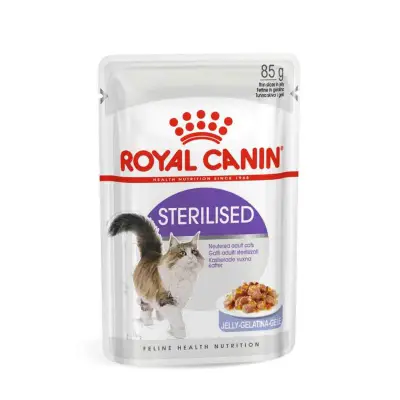 Royal Canin Pouch Jelly Sterilised Kısırlaştırılmış Yaş Kedi Maması 85 Gr