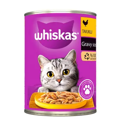 Whiskas Tavuklu Konserve Kedi Maması 